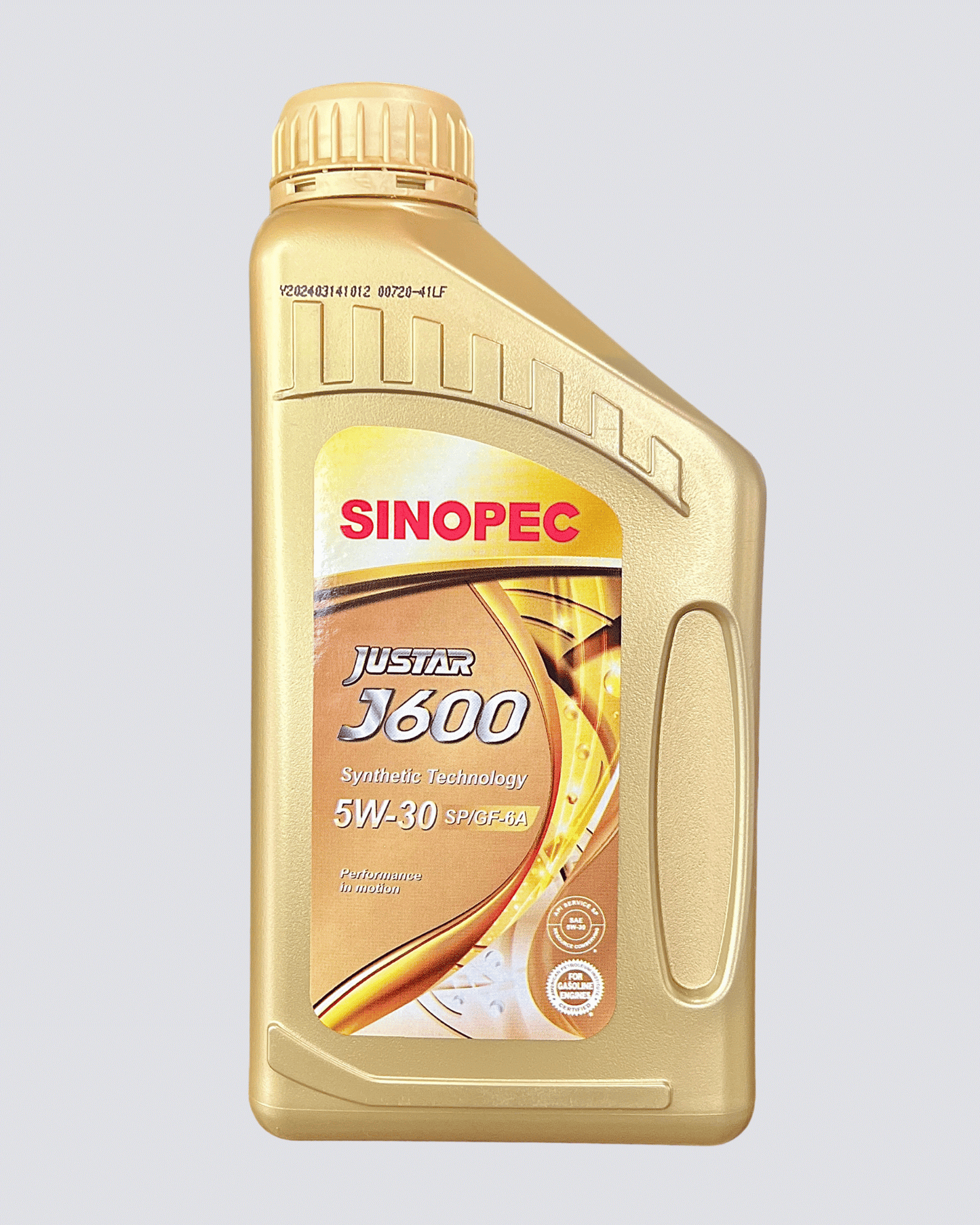 Aceite Para Carro Sinopec SP/GF-6A 5W30 SEMISINTÉTICO