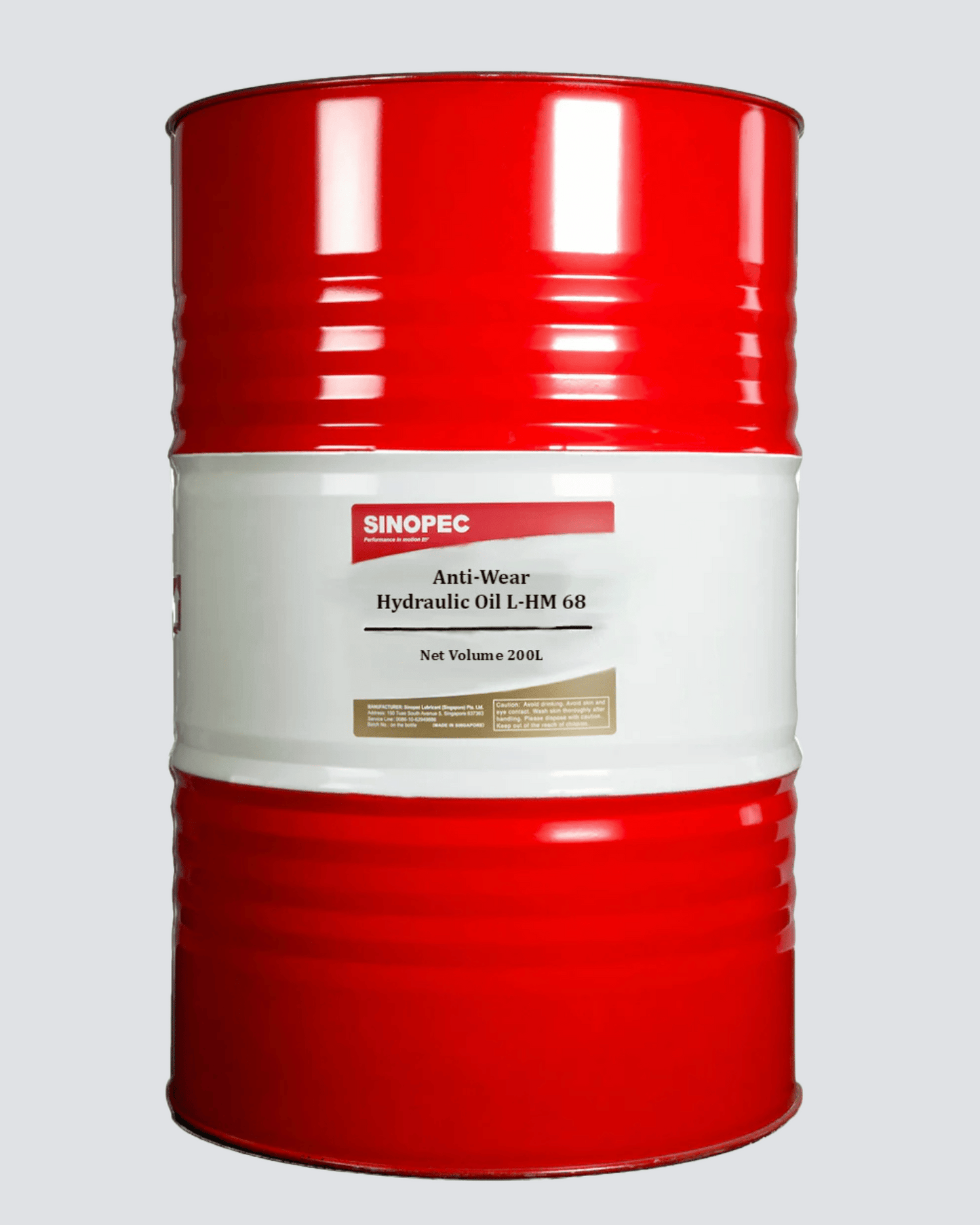 ACEITE HIDRÁULICO SINOPEC ANTI DESGASTE LHM 68