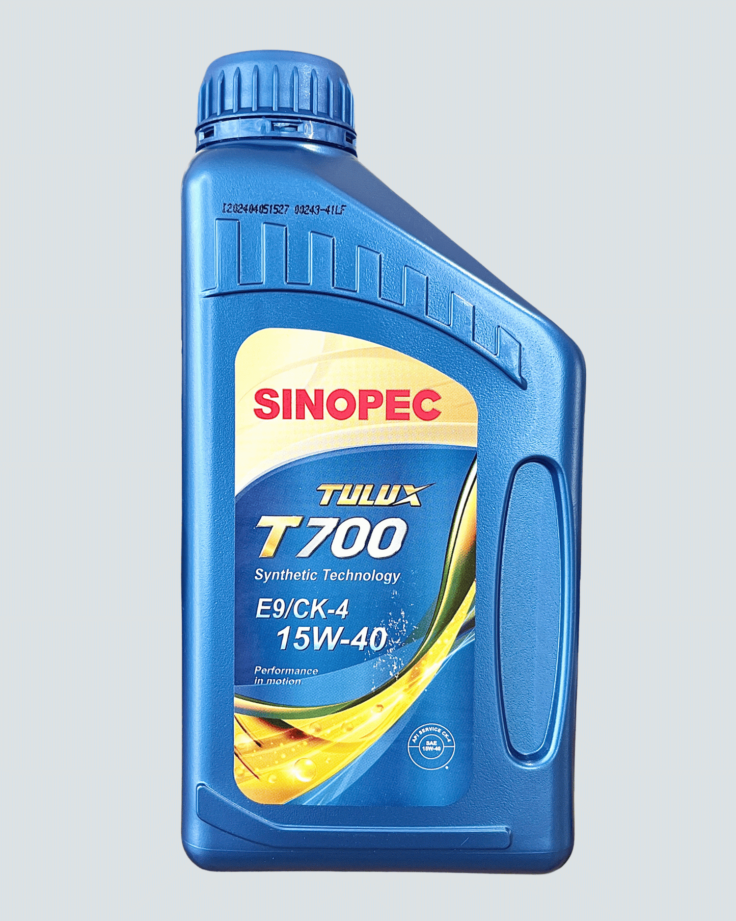 Aceite Para Motor Diesel SINOPEC E9/CK-4 15W40 SEMISINTÉTICO